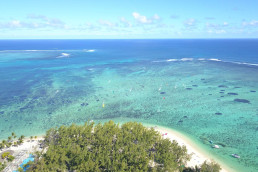 Primesurf Mauritius spot drone view
