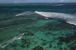 Primesurf Mauritius wave camp drone pic