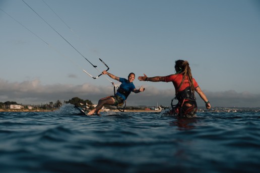 Primesurf Sicily kitesurfing course high five